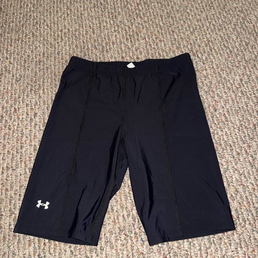 Under Armour Black Athletic Compression Shorts